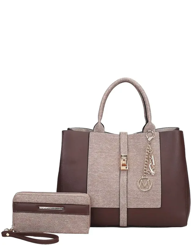 Yola Tote Bag & Wallet Set