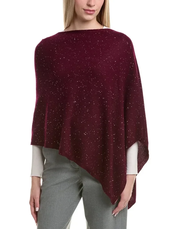 Reverse Jersey Sequin Poncho