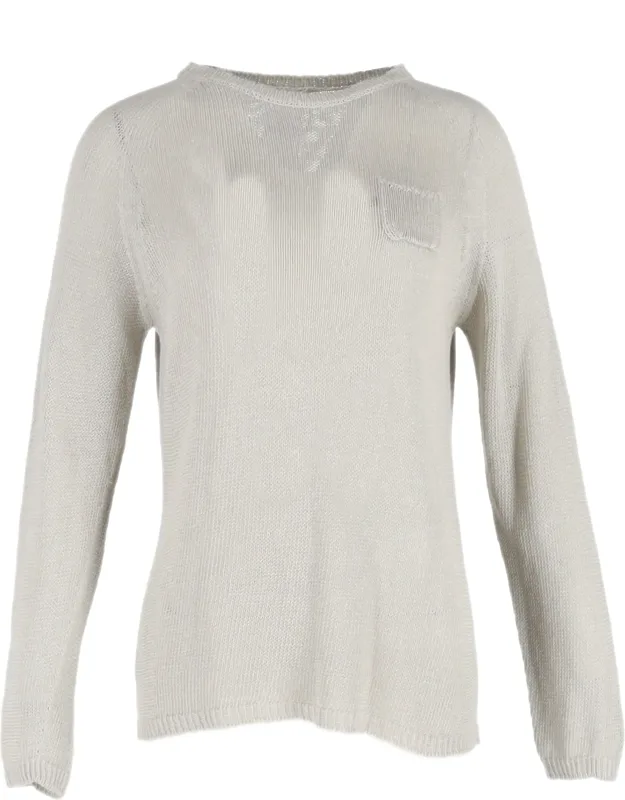 Knitted Crewneck Sweater