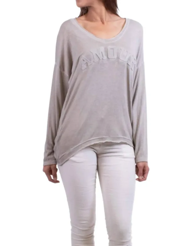 Amour V-neck Sweater