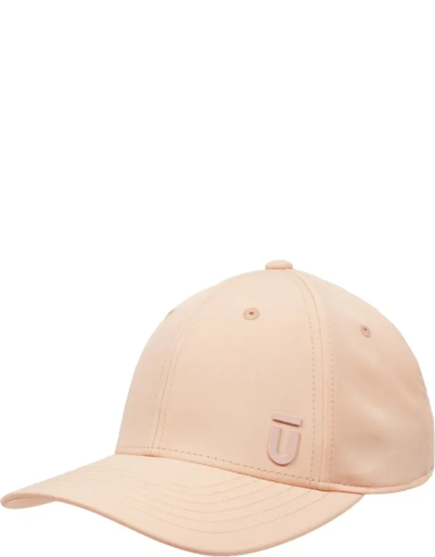 Soft Constructed Backless Cap With Elastic Logo Backstrap