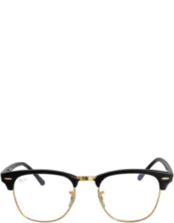 Clubmaster Blue-light Clear Sunglasses