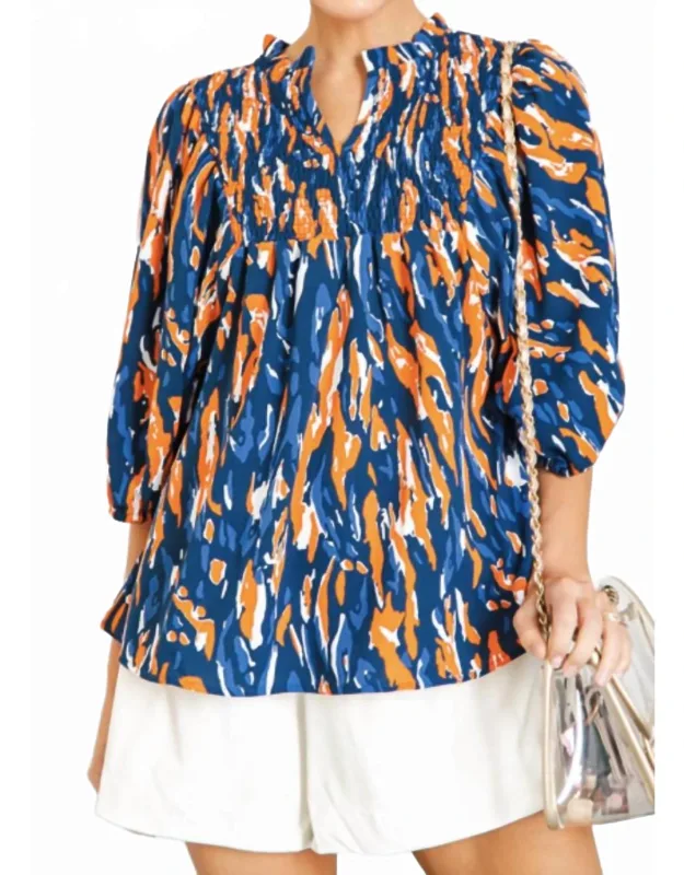 Jona Smocked Top