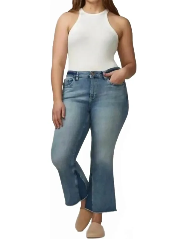 Bridget Bootcut High Rise Instasculpt Crop Jeans