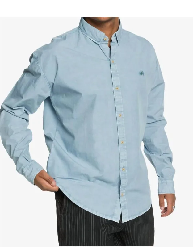 Peace Long Sleeve Woven Shirt