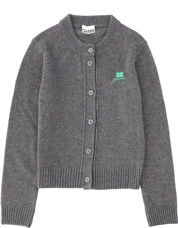 Cardigan With Logo