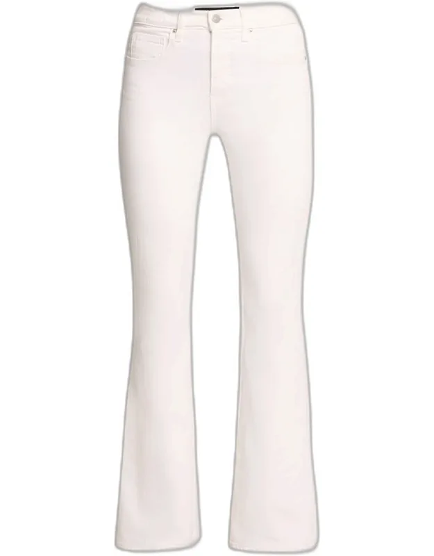 Beverly High-rise Flare Jeans With 10.8" Rise And 34" Inseam