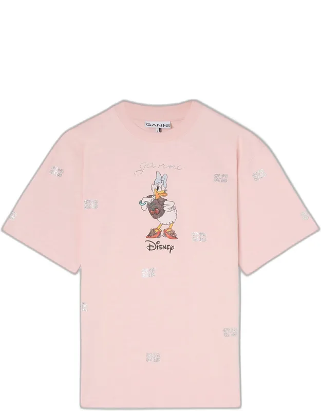 T-shirt With Daisy Duck Print