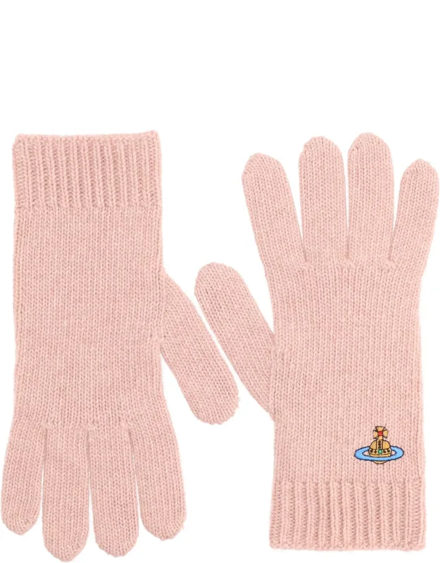 Gloves With Orb Embroidery