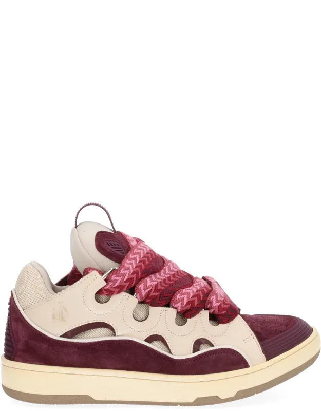 Leather "curb" Sneakers