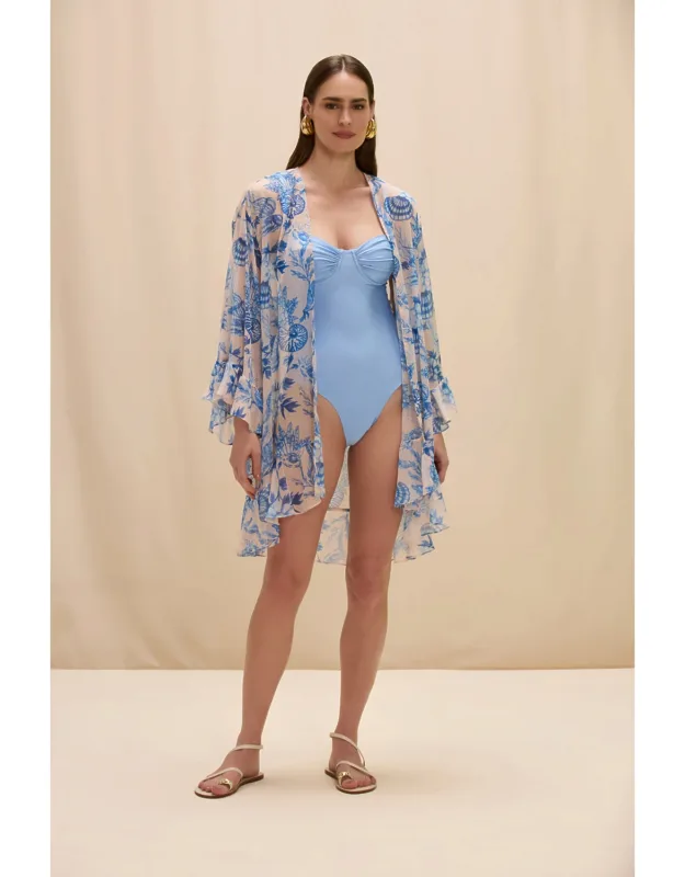 Eden Rock Seashell Short Robe