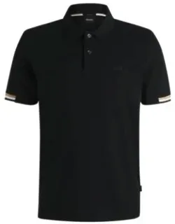 Regular-fit Polo Shirt With Rubberized Logo