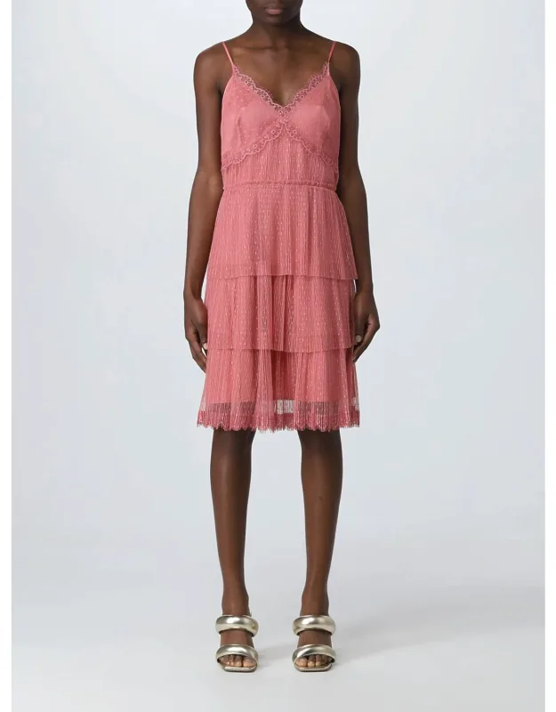 Dress In Plumetis Tulle