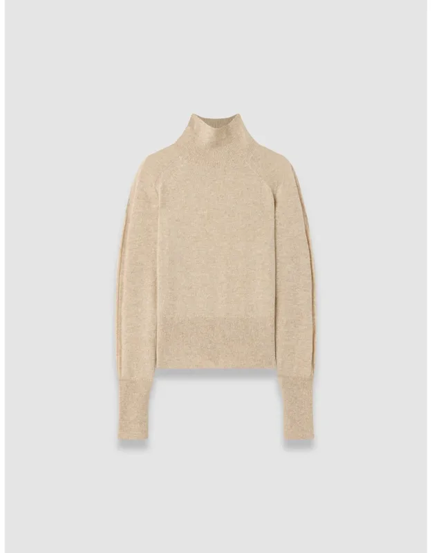 Light Pure Cashmere High Neck Jumper