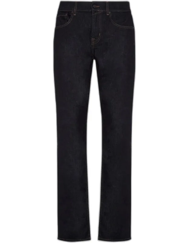 Luxe Performance Straight-leg Jeans
