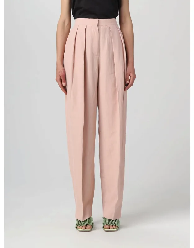 Pants In Viscose Blend