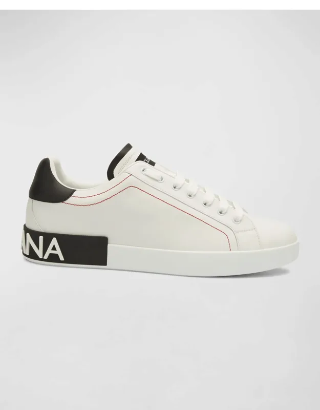 Portofino Two-tone Leather Sneakers