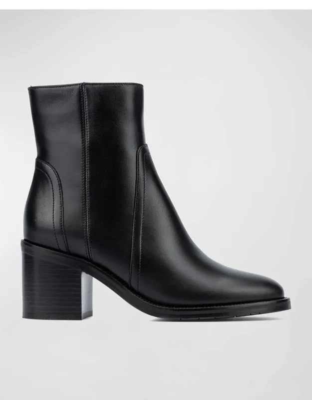 Leather Ankle Boots