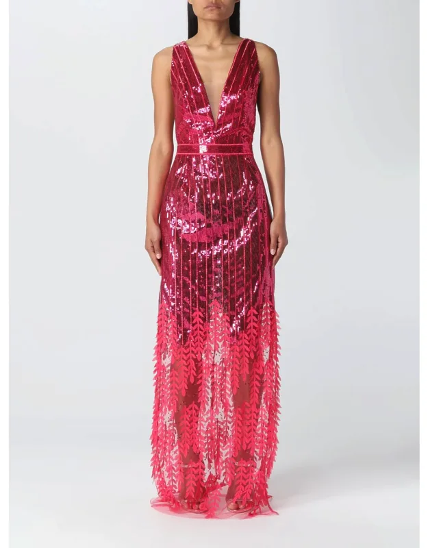 Dress In Sequined Fabric