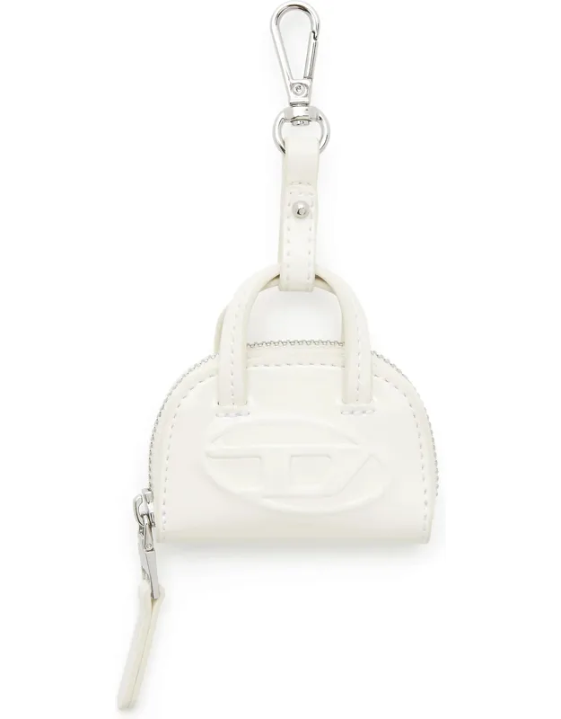 Bag Charm In Glossy, Crinkled Naplak
