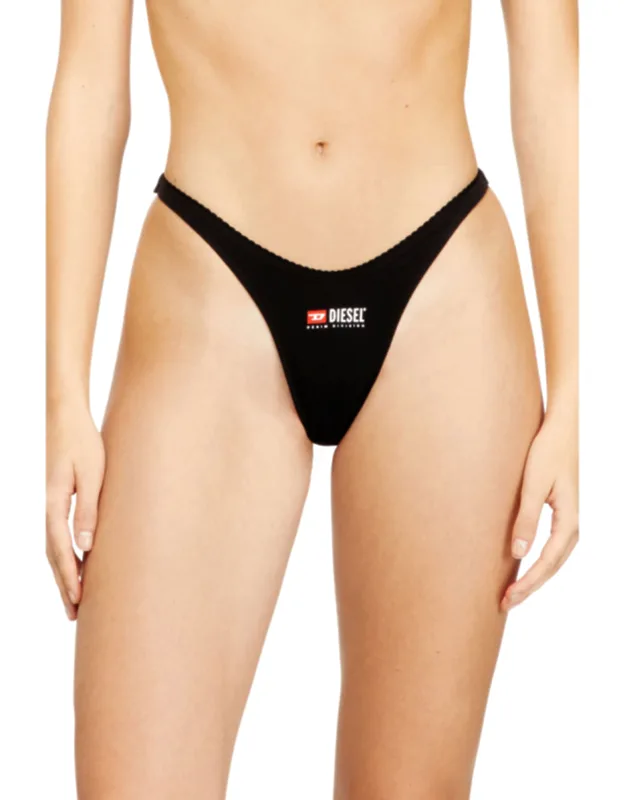 3-pack Of Stretch Cotton Thongs With Logo