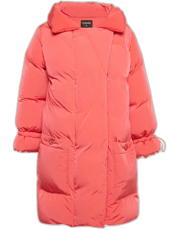 Nylon Puffer Coat