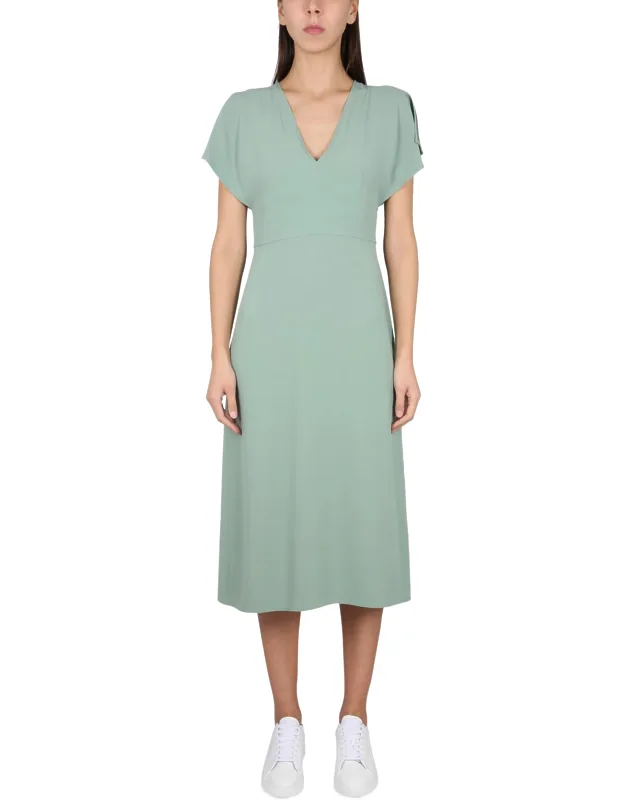 V-neck Dress