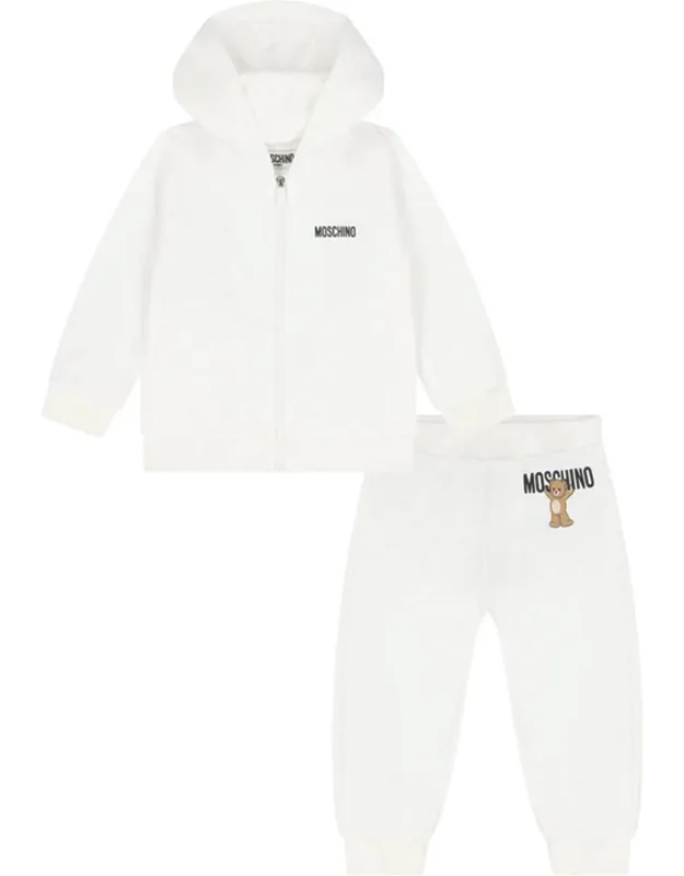 Jumpsuit With "bear" Logo