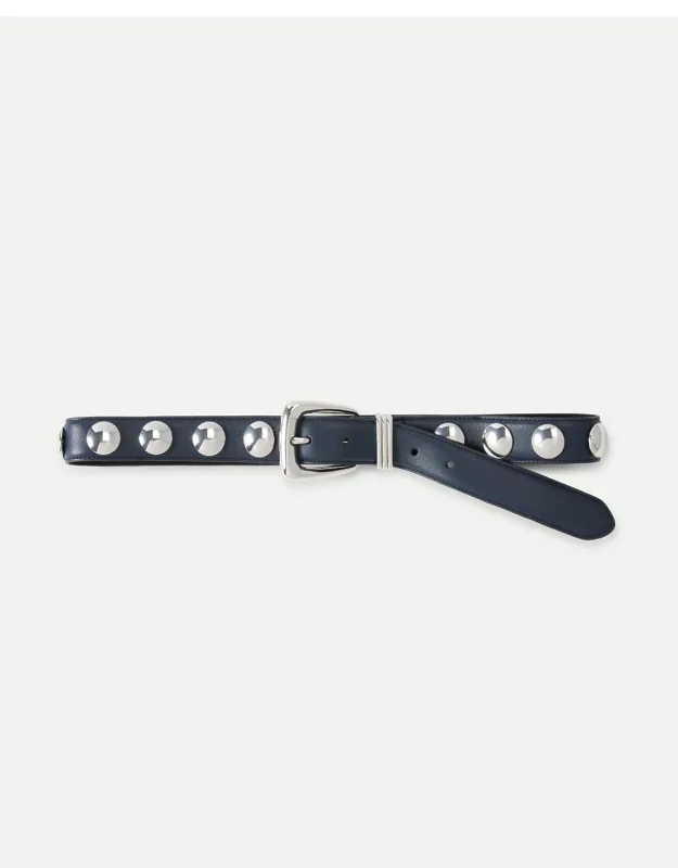 Arch Studded Leather Belt
