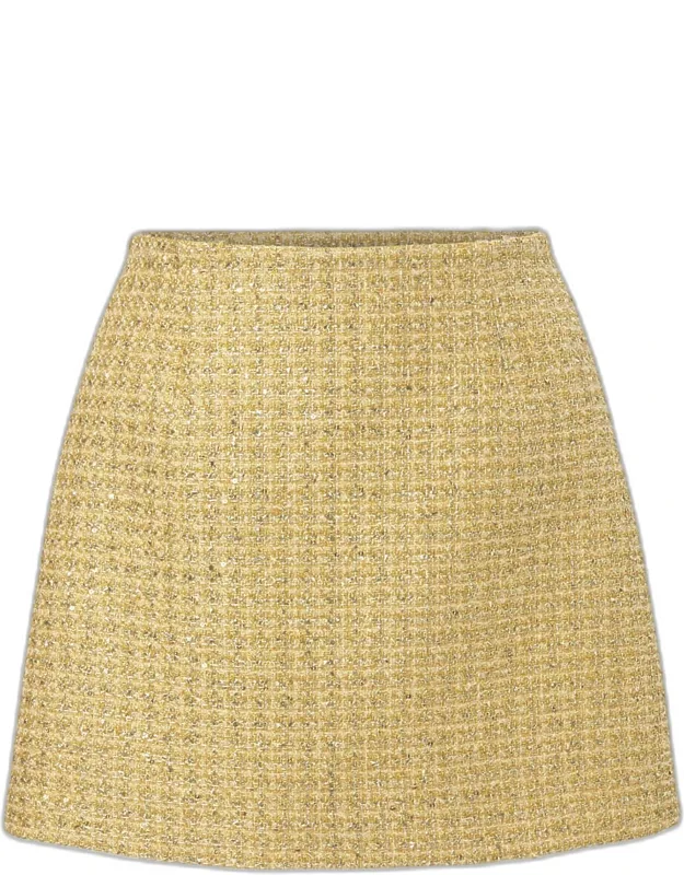 Tweed Mini Skirt