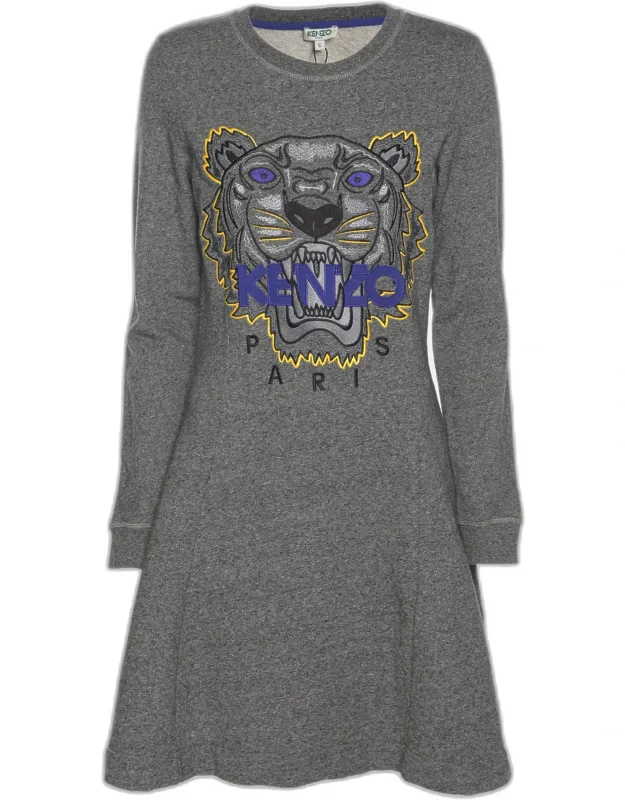 Jersey Long Sleeve Mini Dress