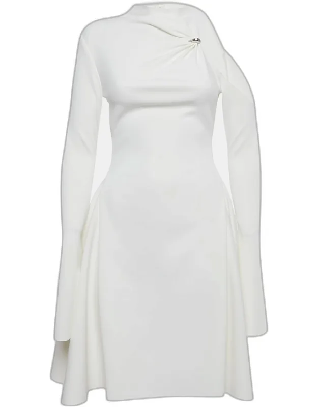 Jersey Dress And Cut-out Skirt Set