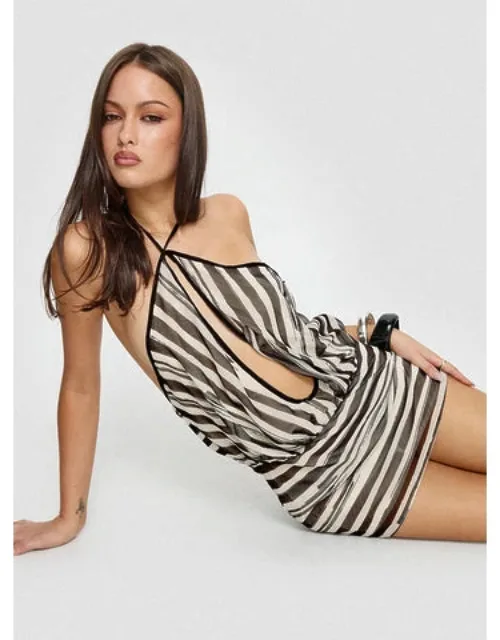 Drifting Away Chiffon Mini Dress
