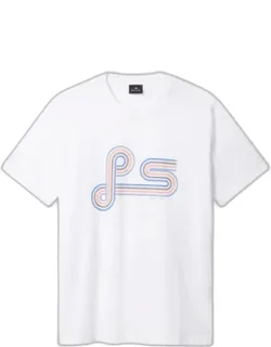 Organic Cotton 'ps' Spiral Print T-shirt