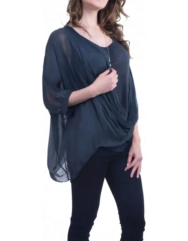 Scoop Neck Blouse
