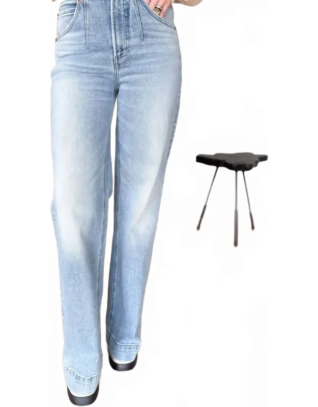 High Rise Wide Leg Jeans