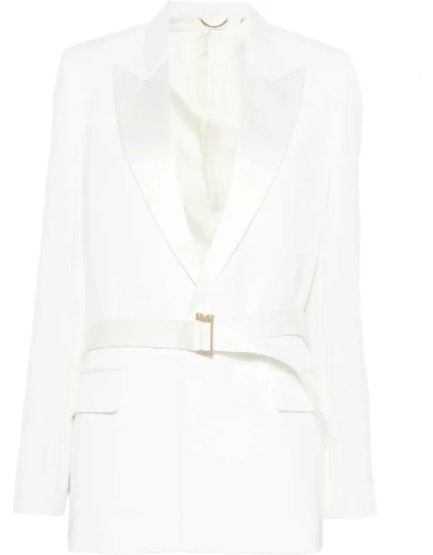 Belted Lapel Blazer