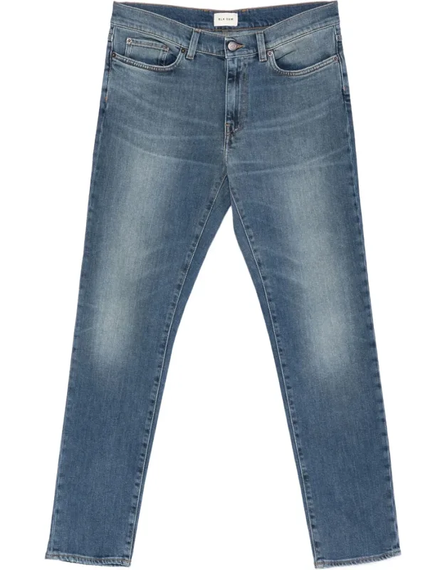Button-up Denim Trousers