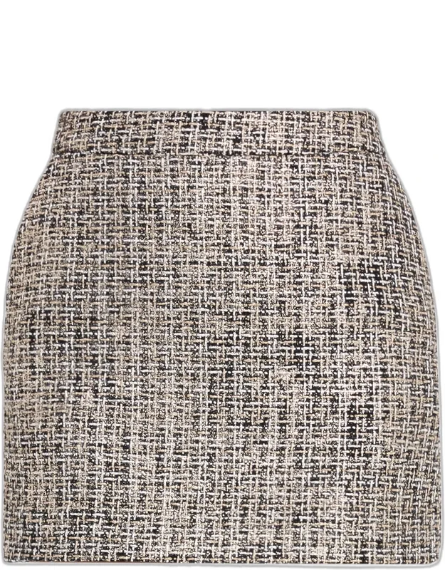Tweed Mini Skirt