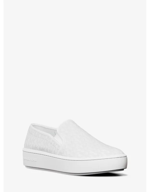 Teddi Signature Logo Slip-on Sneakers