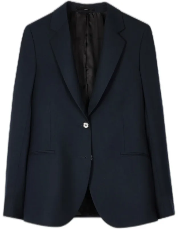 A Suit To Travel In - Two-button Wool Blazer