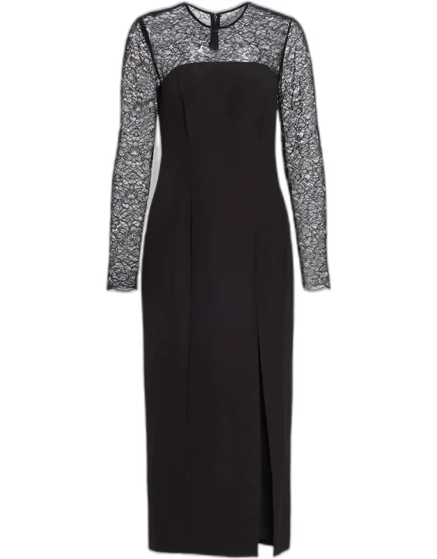 Lace Midi Dress