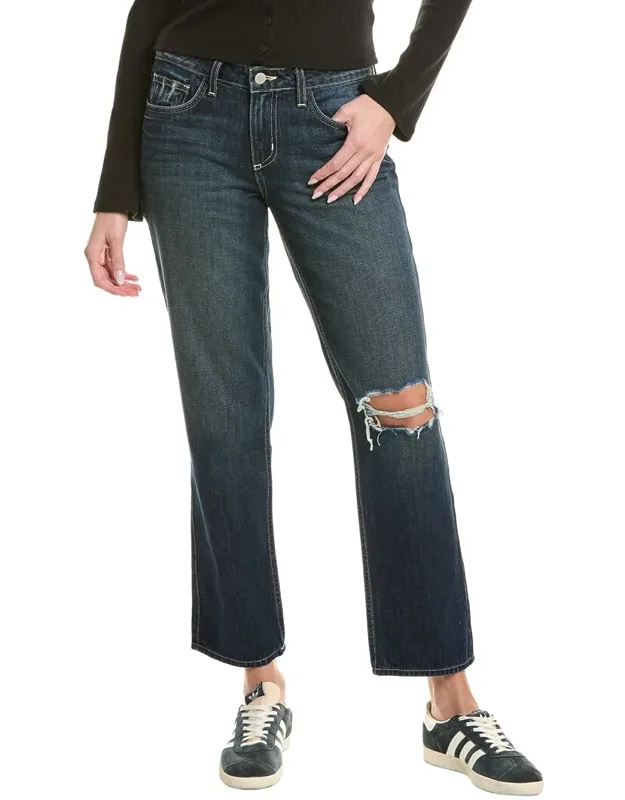 Nevia Low-rise Slouch Straight Jeans