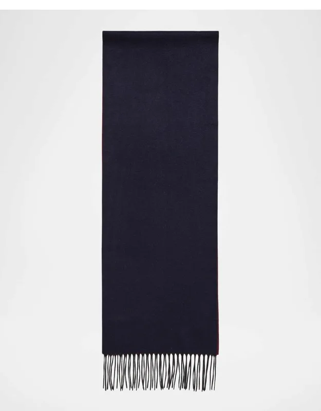 Mirror Silk And Cashmere Double-face Scarf