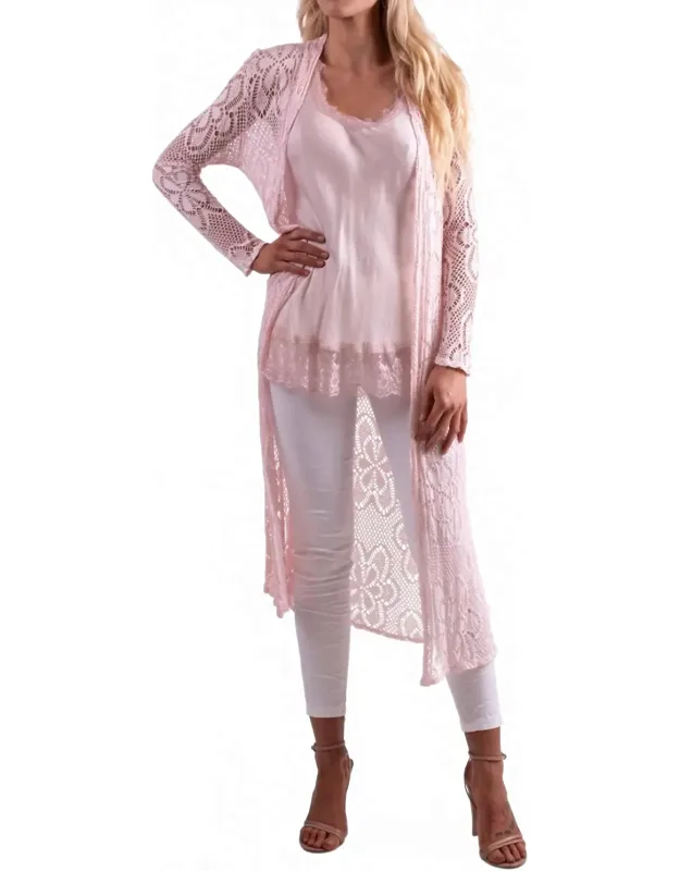 Long Knit Cardigan
