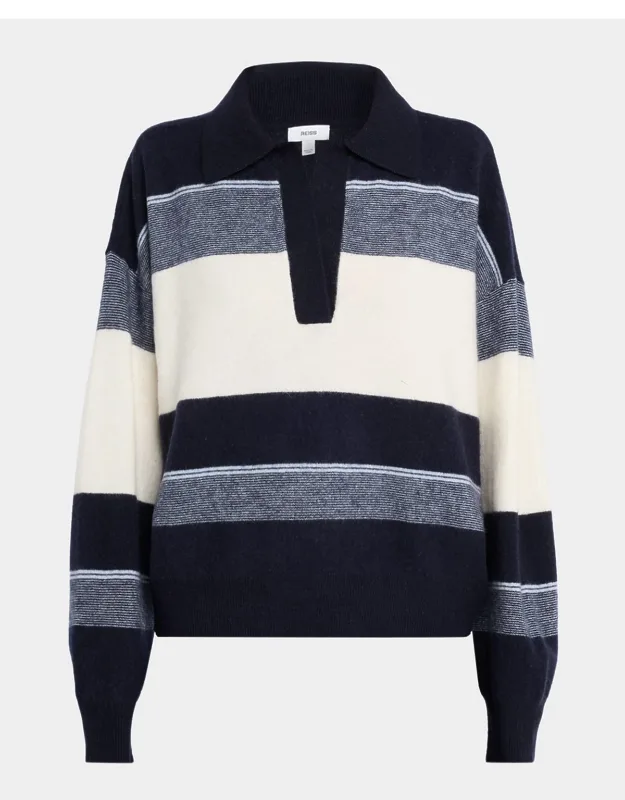 Wool-cashmere Striped Sweater