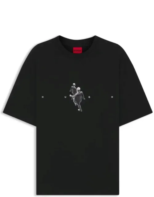 Graphic-artwork T-shirt