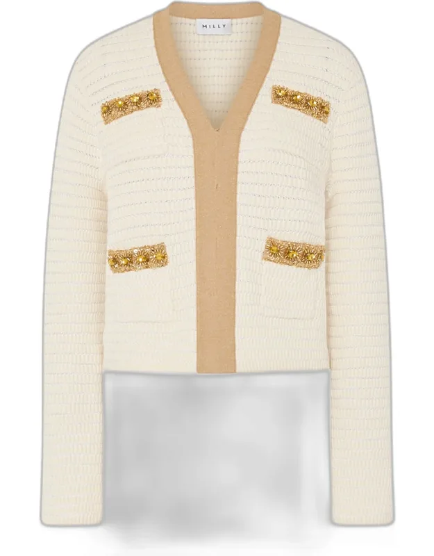 Sequin-embellished Cardigan