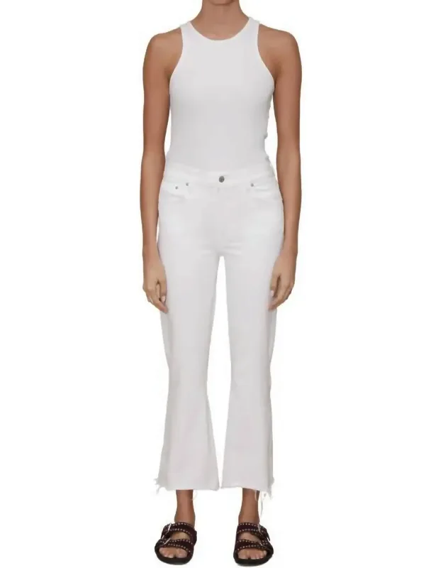 Crop Flare Jeans