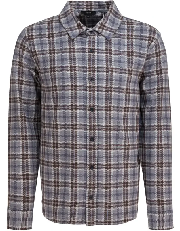 Plaid Overshirt Jacket